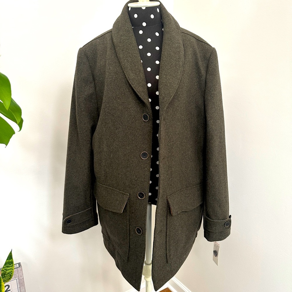 Timberland x Pendleton Collaboration Wool Pea Coat